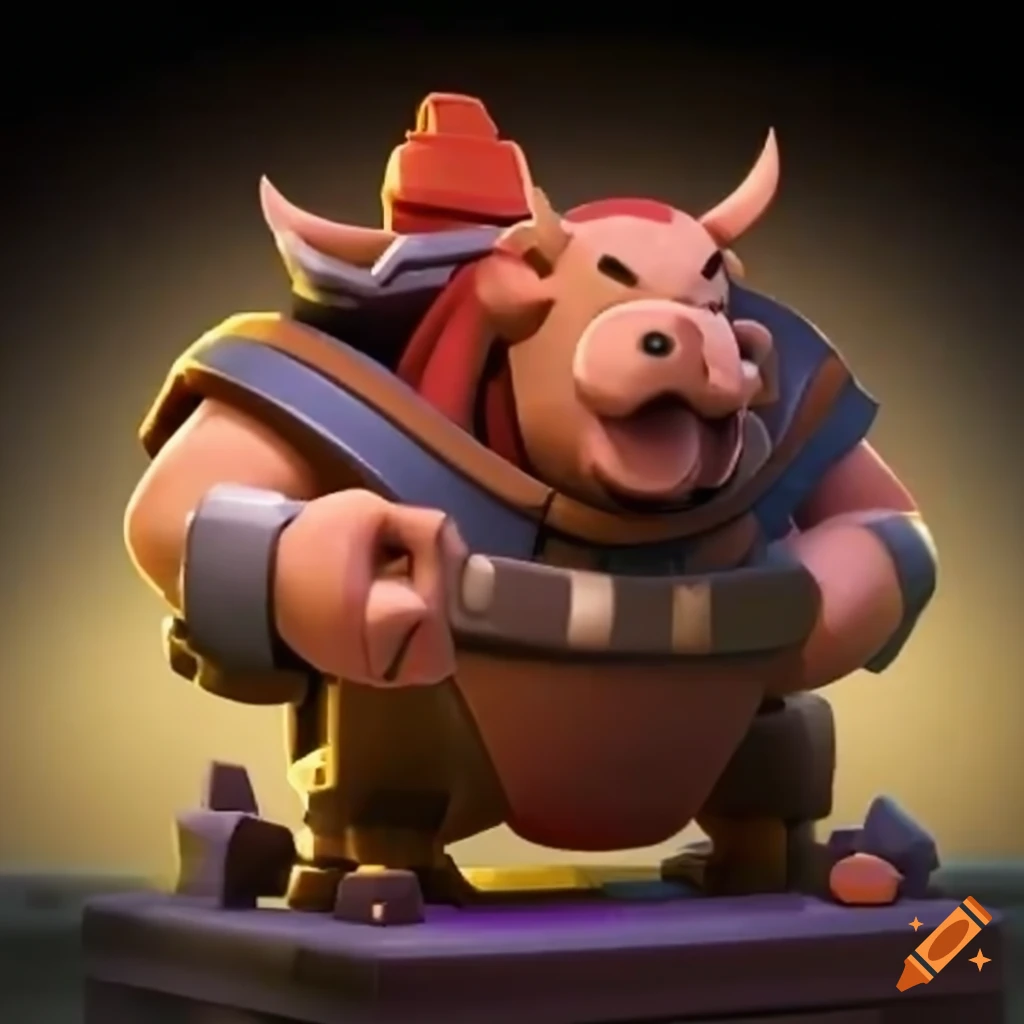 Hog Rider from Clash Royale