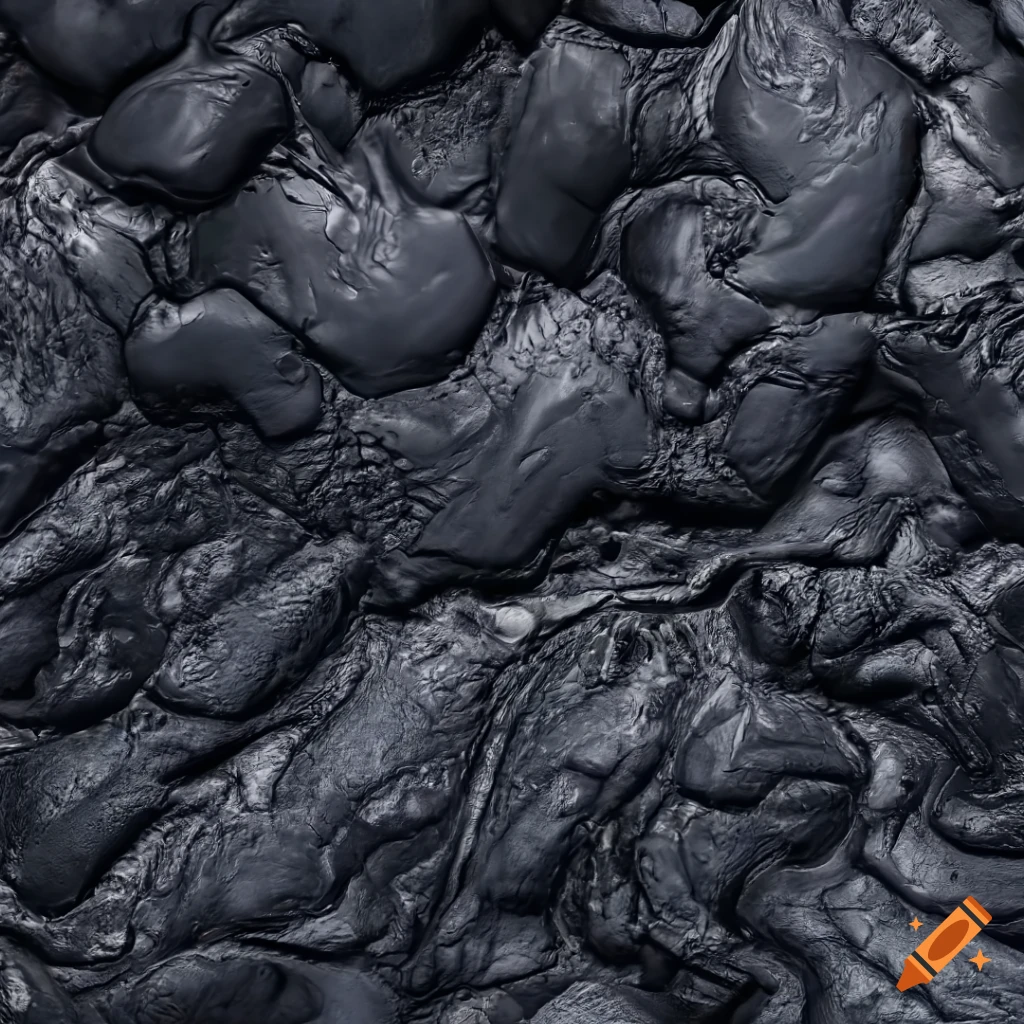 highly detailed top view texture of lava and magma