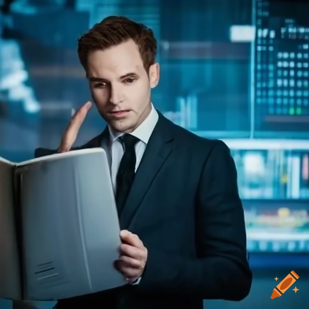 successful man in a business suit