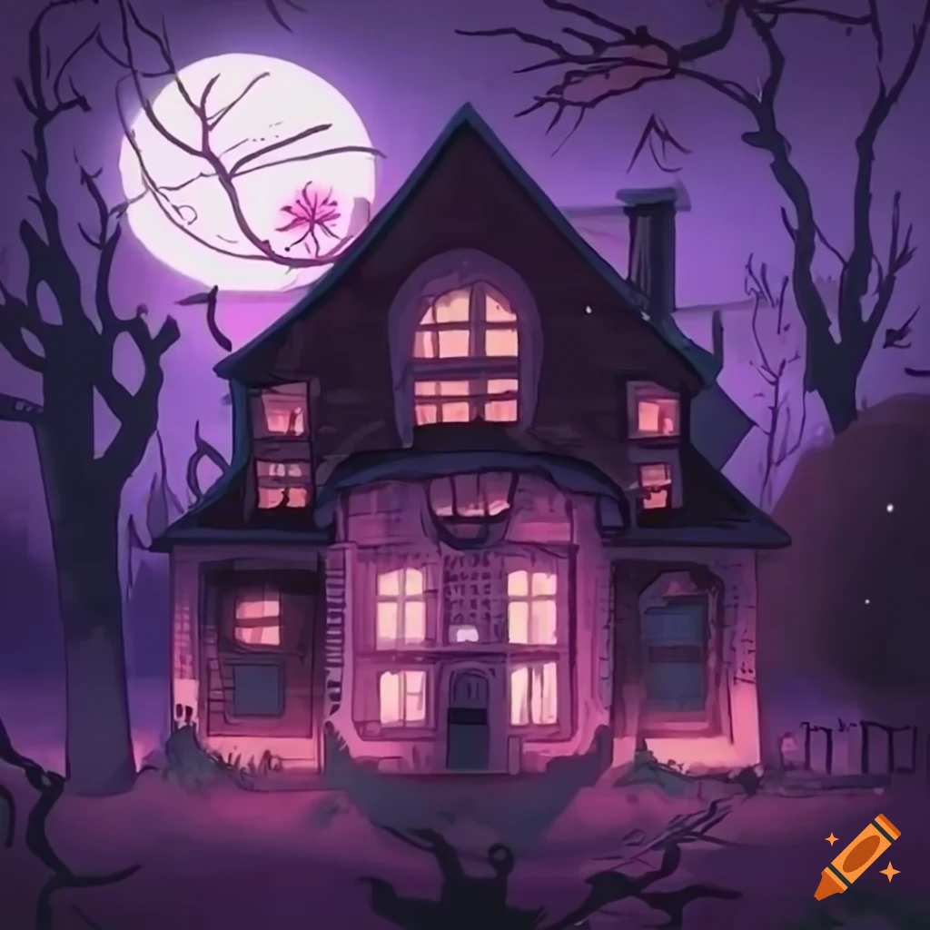 spooky lo-fi house cover art