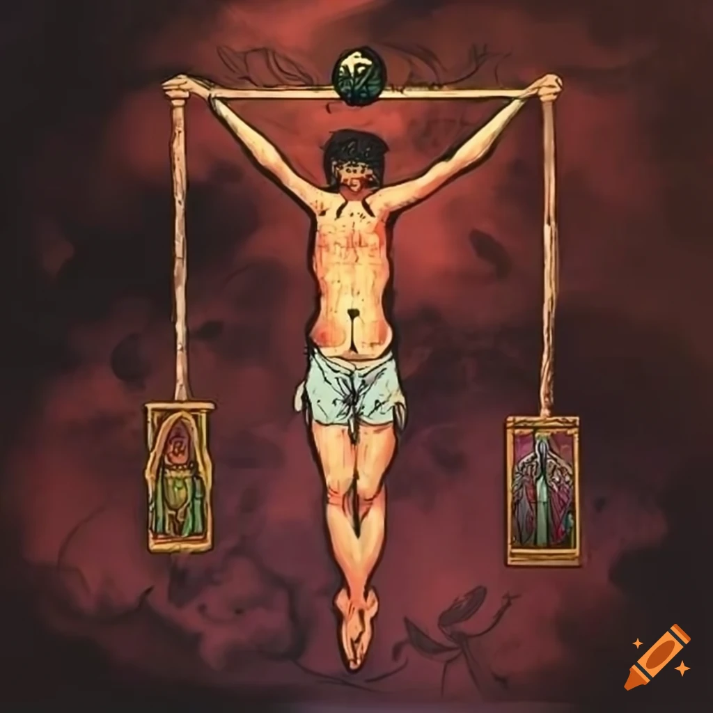 The Hanged Man tarot card