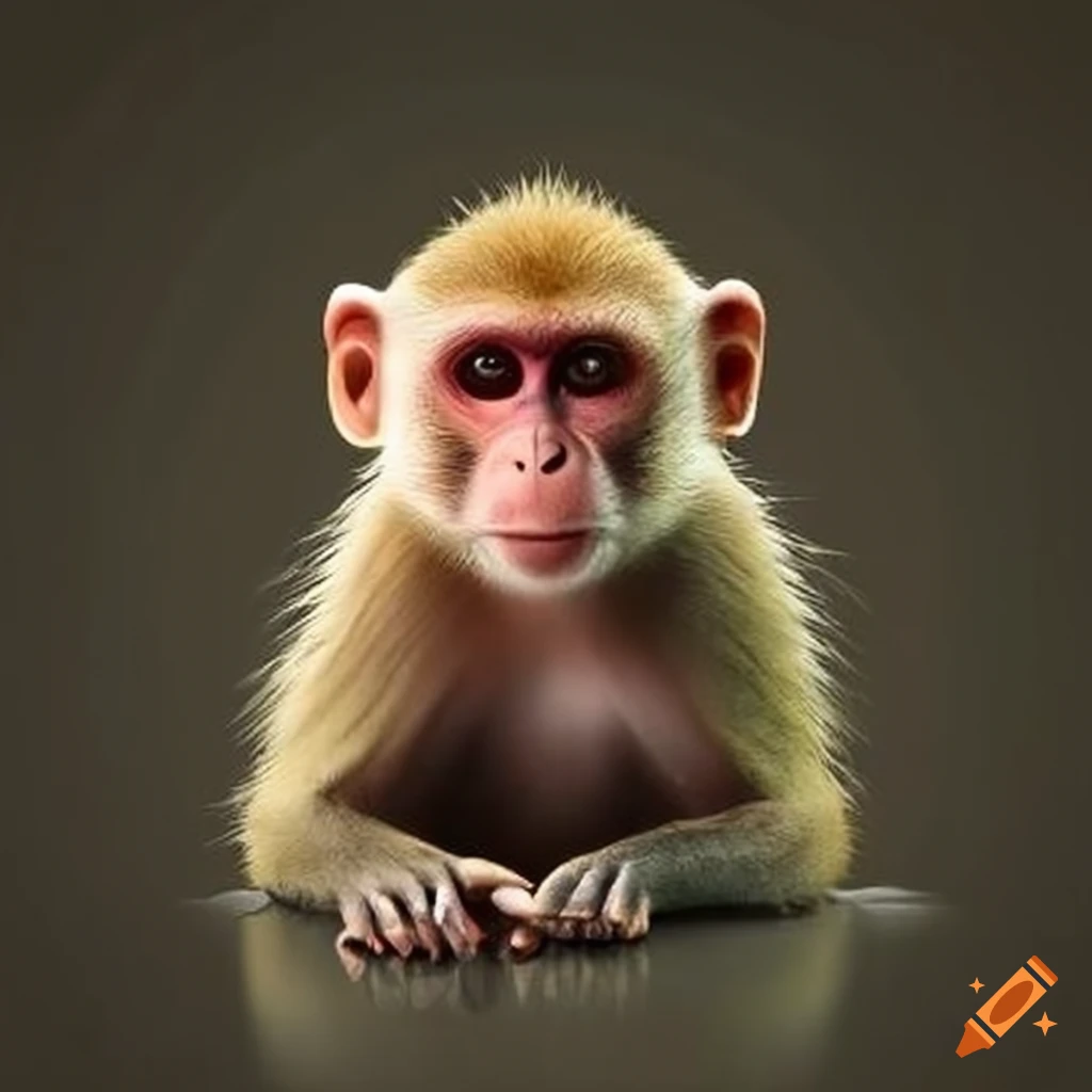 monkey in savannah
