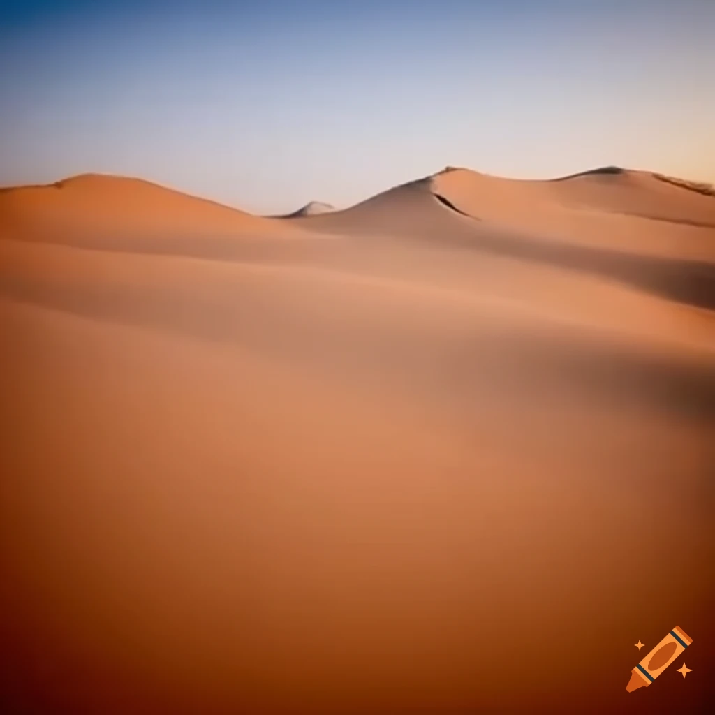 polar bear in the desert approaching water, starving woman and child