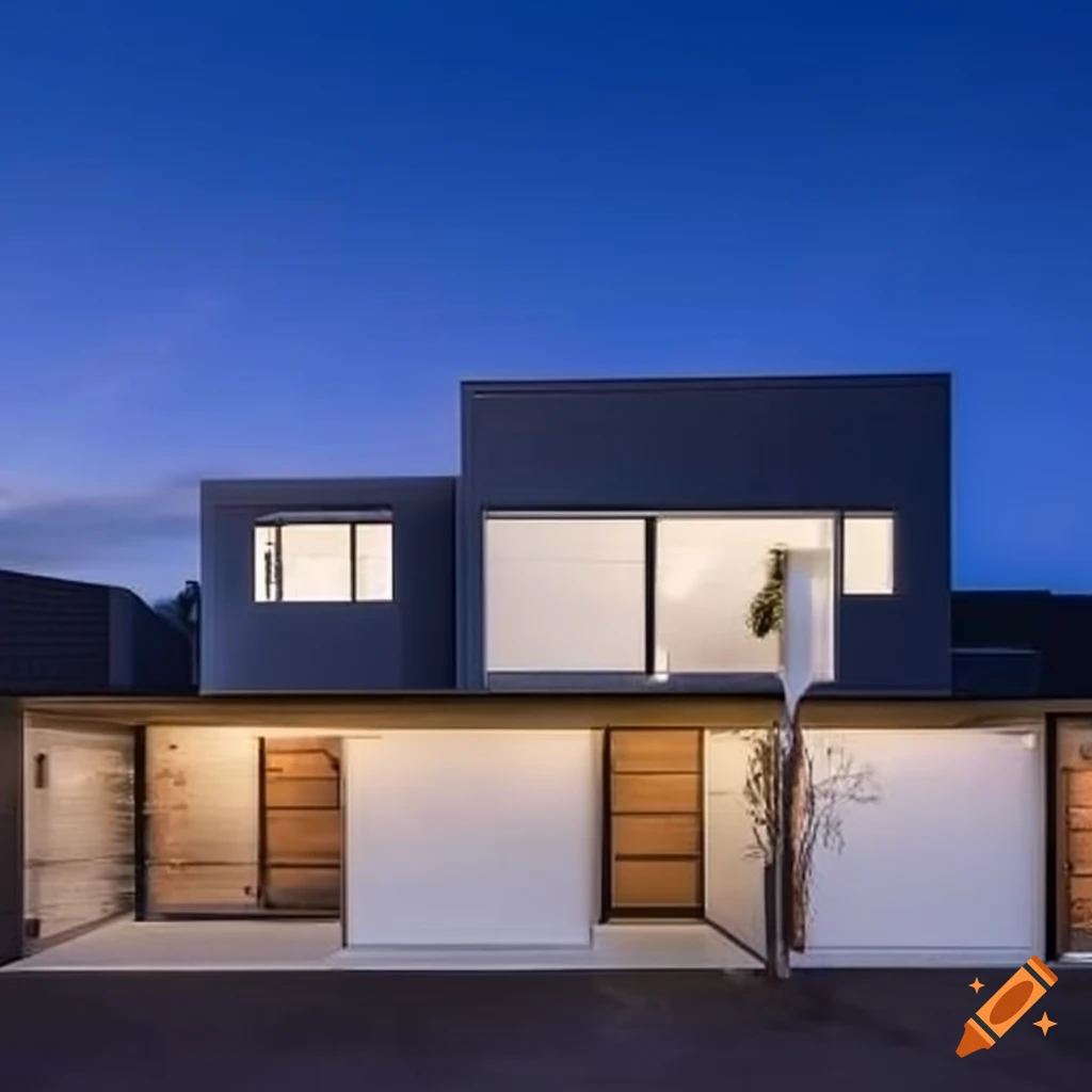 modern medium density housing in semi-regional Australia