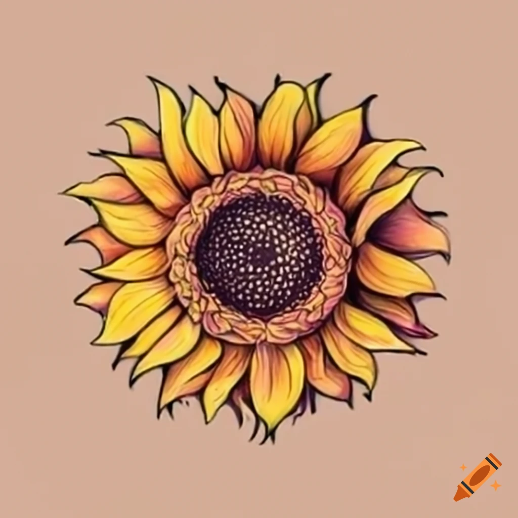 close-up of a vibrant sunflower