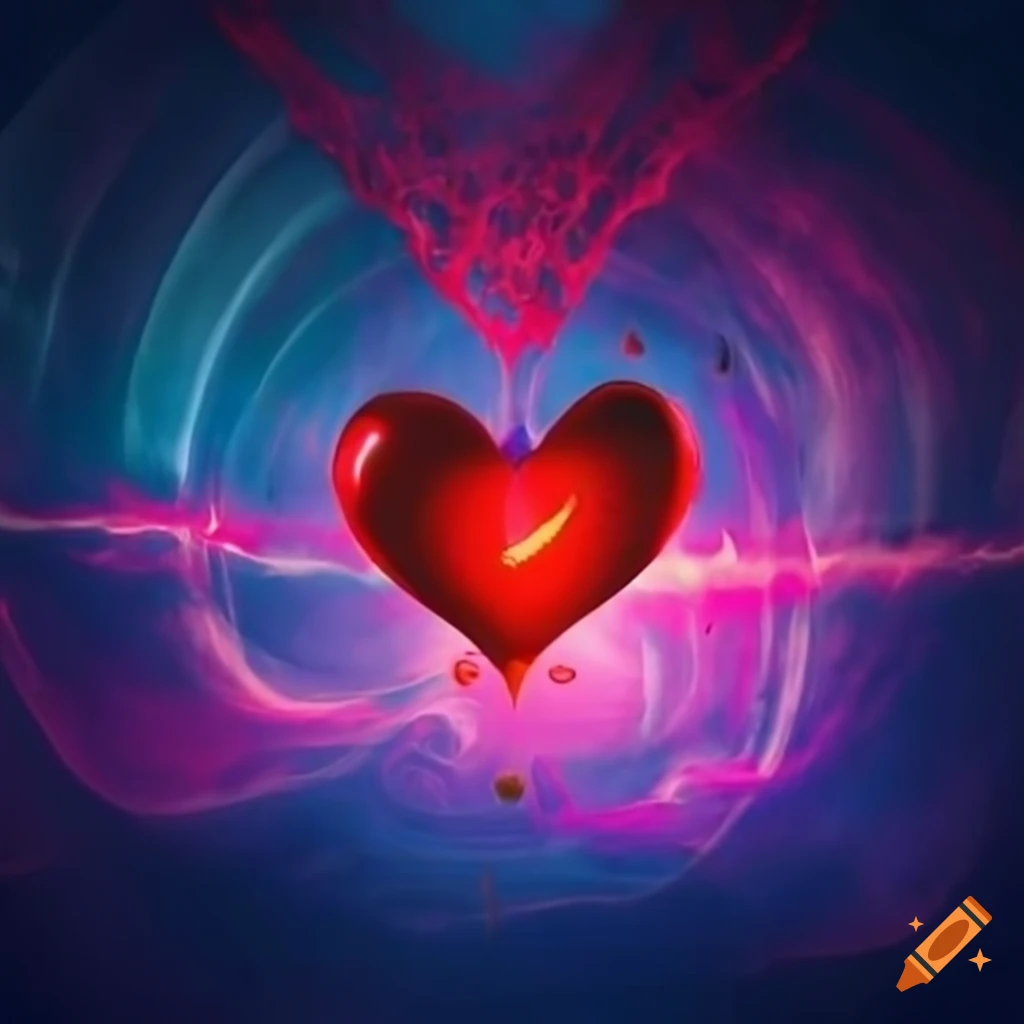 heart-shaped emoticon saying good morning