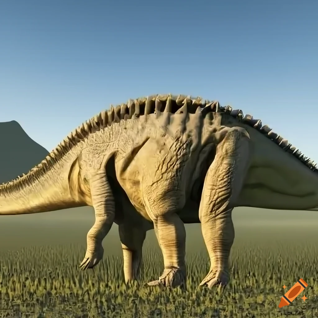 scientifically accurate Hadrosaurus dinosaur in morning light
