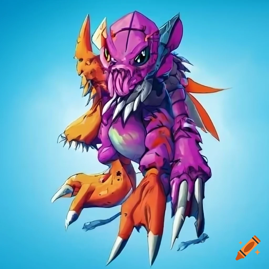 Digimon-themed artwork
