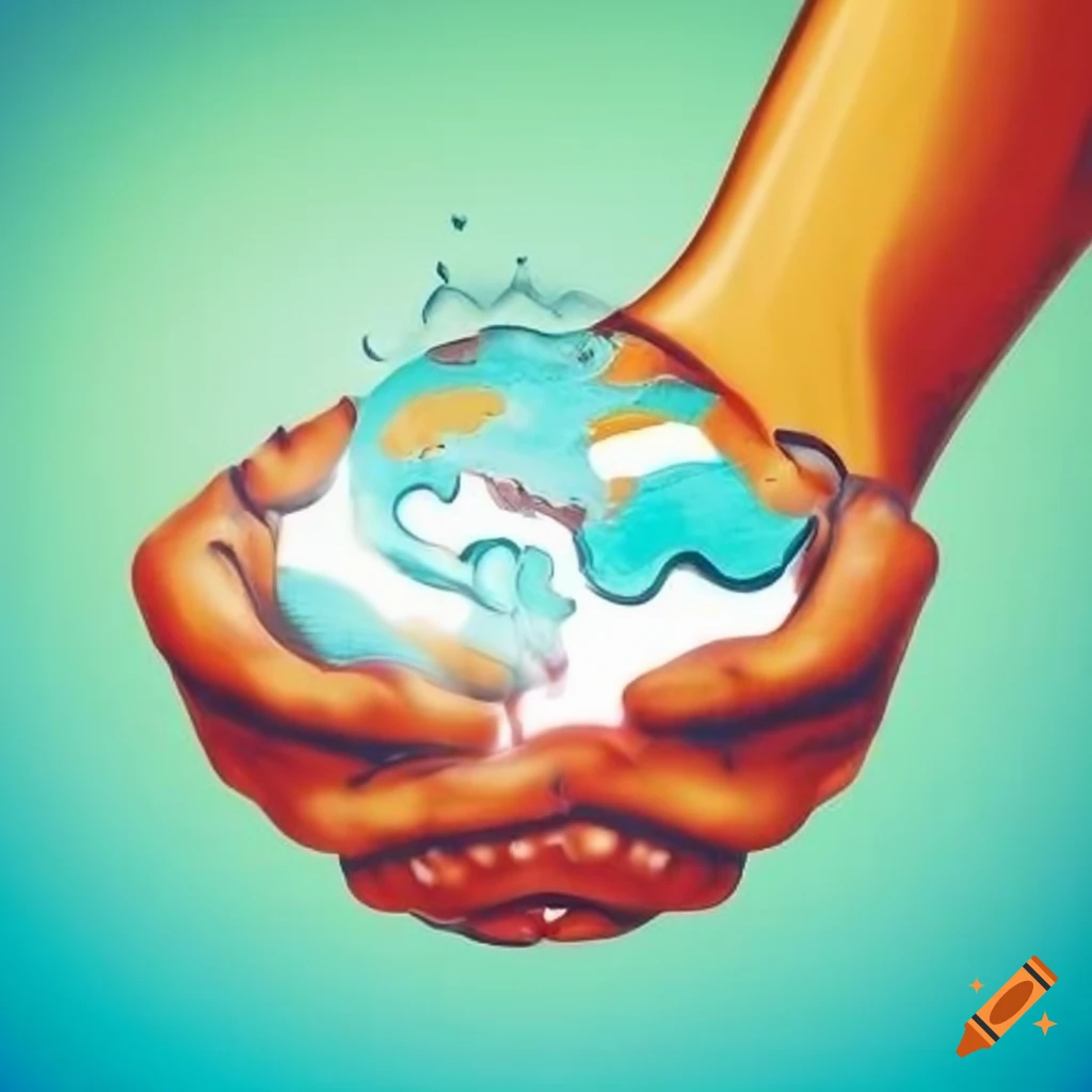 poster on hygiene, safety, and environment related to energy