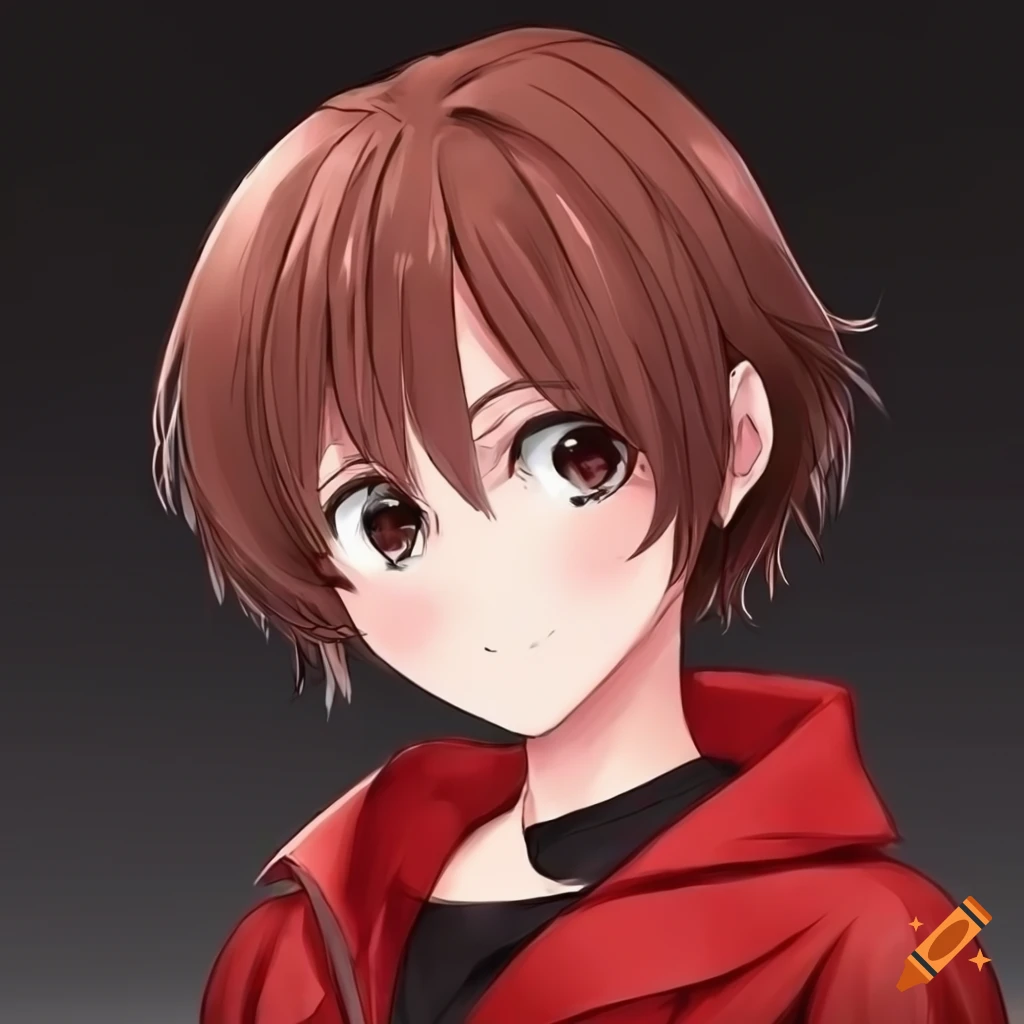character named Chiara Di Angelo with black undershirt and red jacket