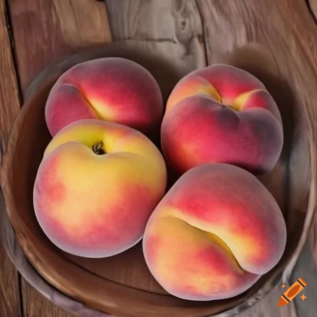 ripe and juicy peach