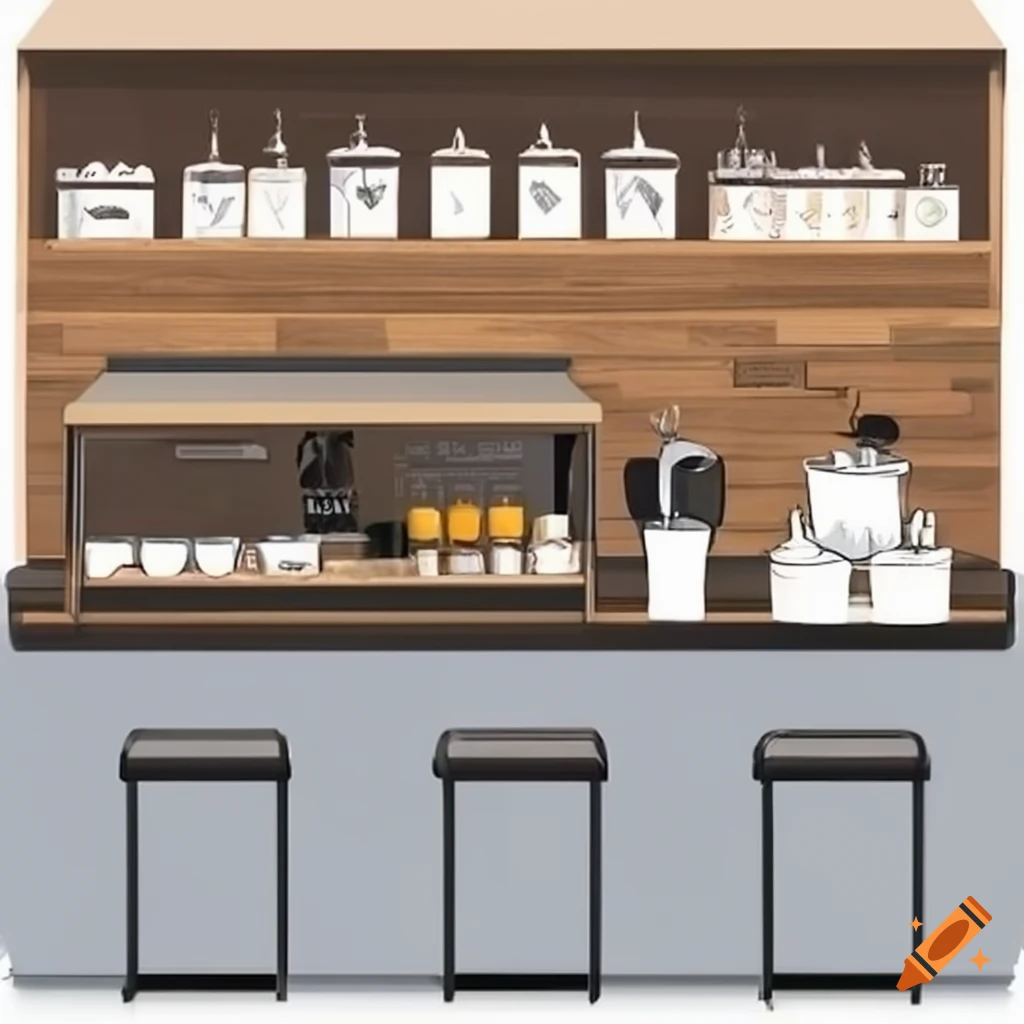 coffee shop counter