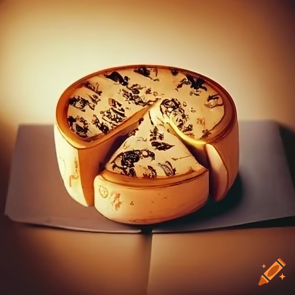 delicious Saint Nectaire cheese