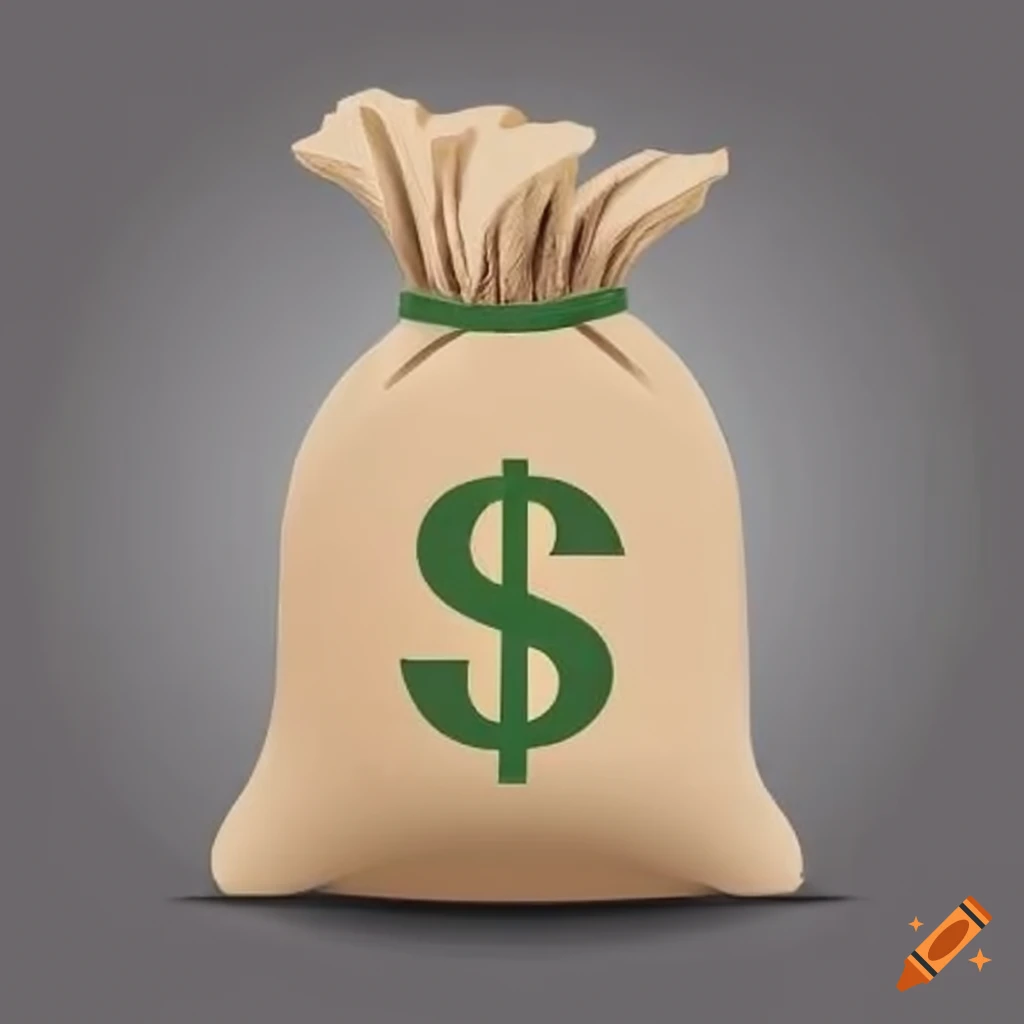 bag of cash with dollar sign
