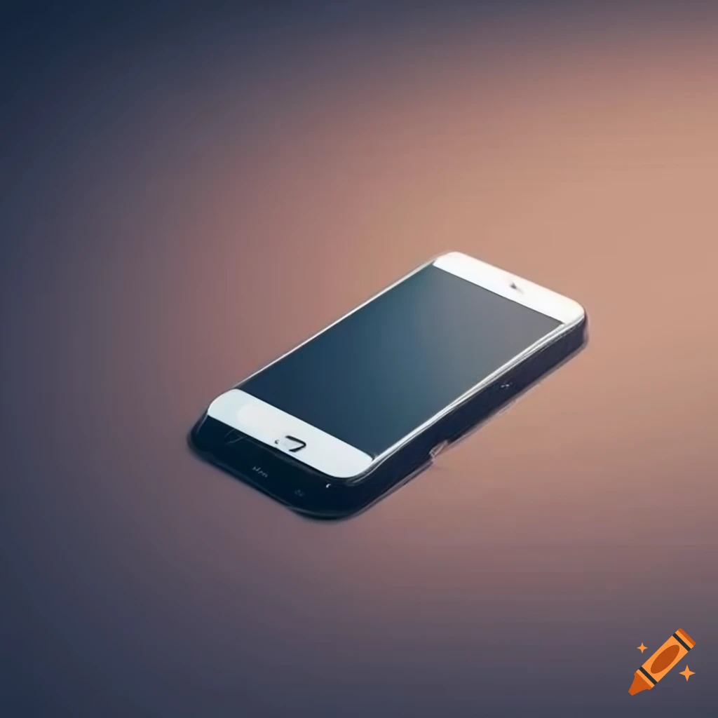 smartphone on the floor