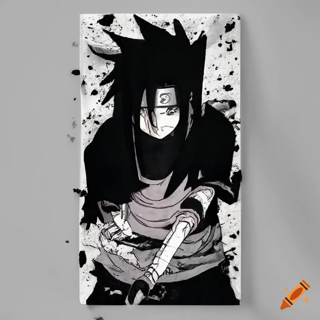 Buy Naruto Anime Art Itachi Sasuke Digital Art Online in India - Etsy