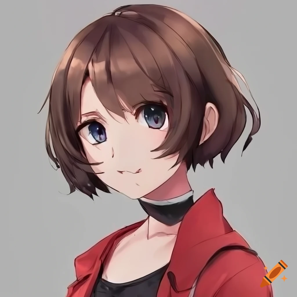 character named Chiara Di Angelo with black undershirt and red jacket