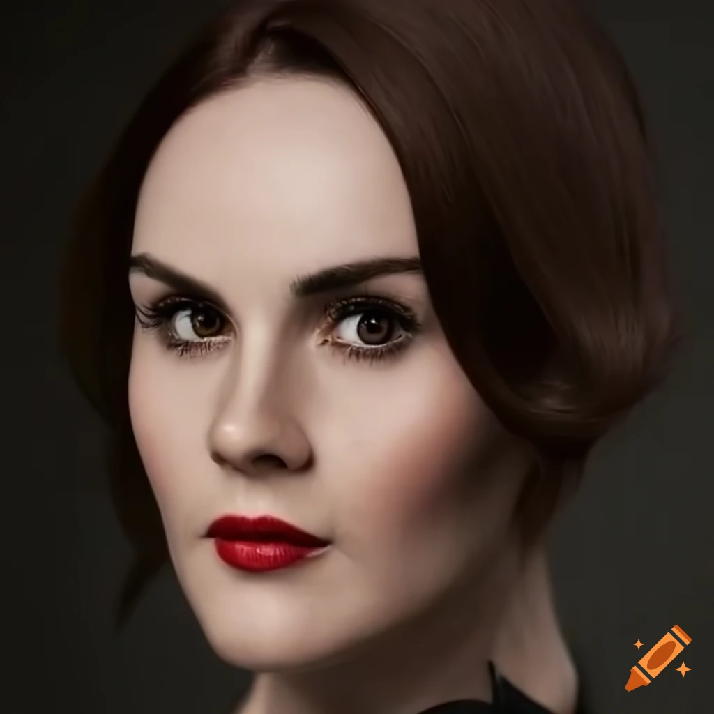 close-up of Michelle Dockery as Selphie