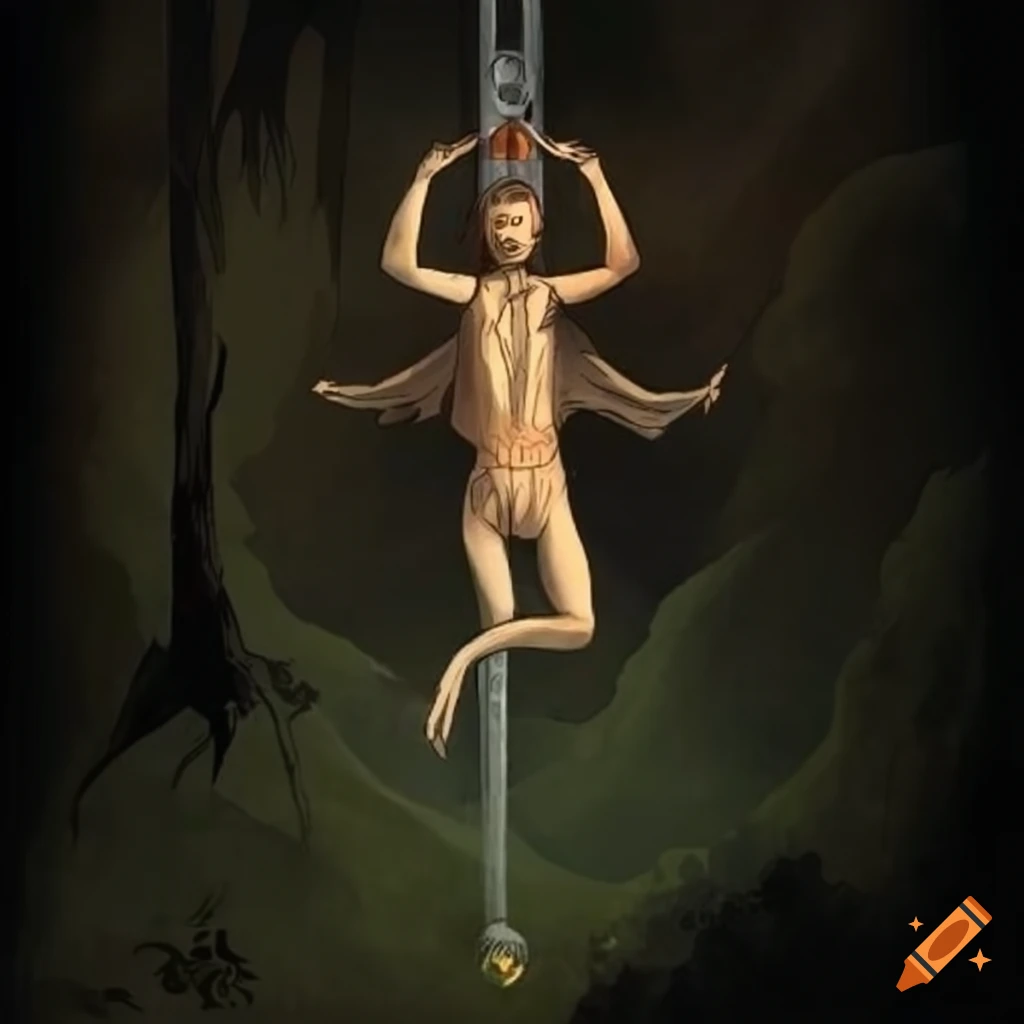 The Hanged Man tarot card