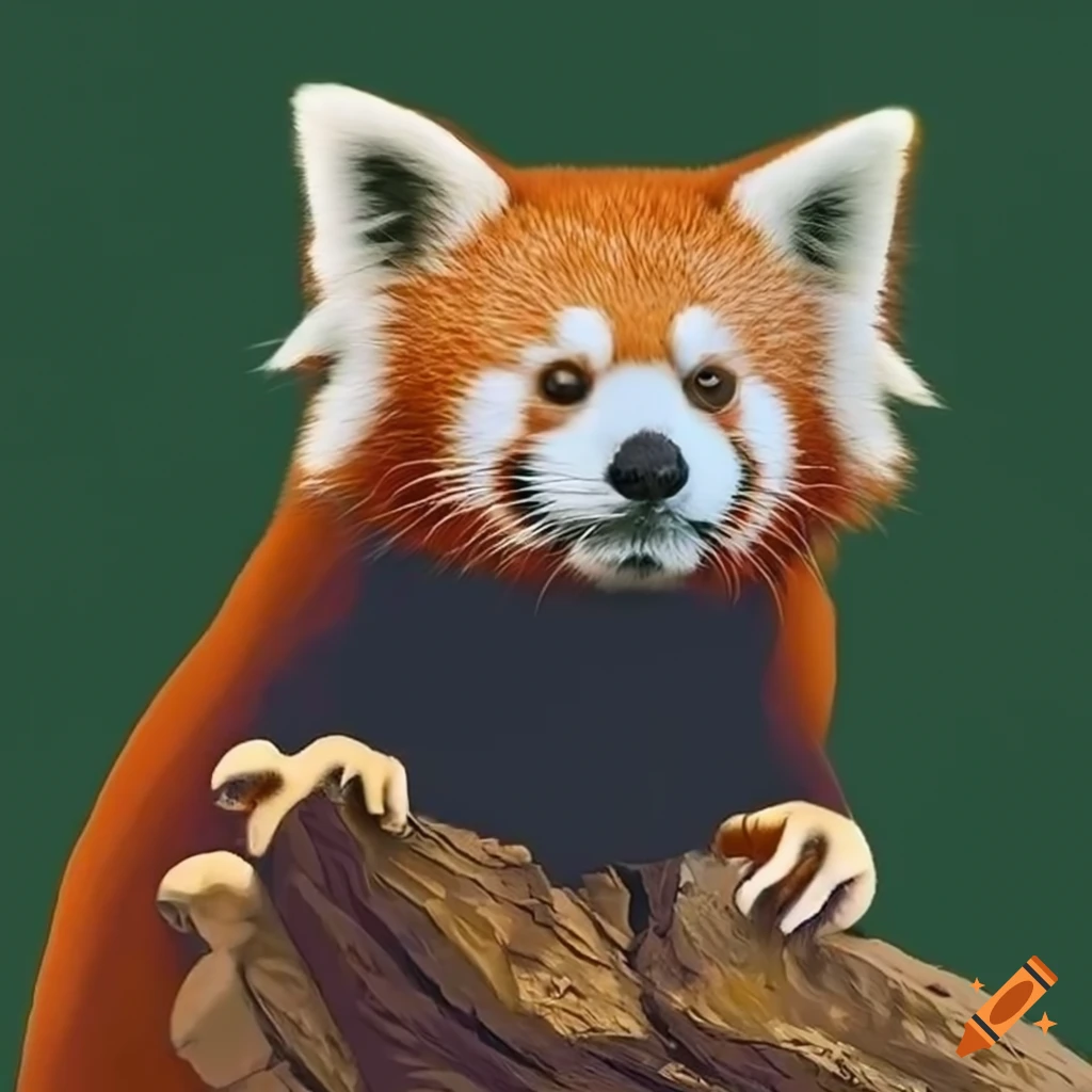 red panda photo