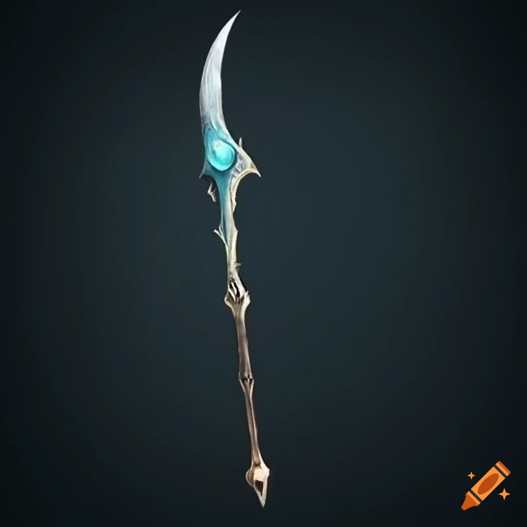 epic fantasy polearm