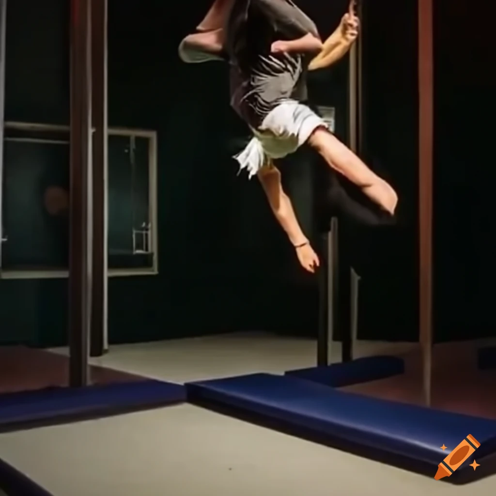 high-speed parkour course