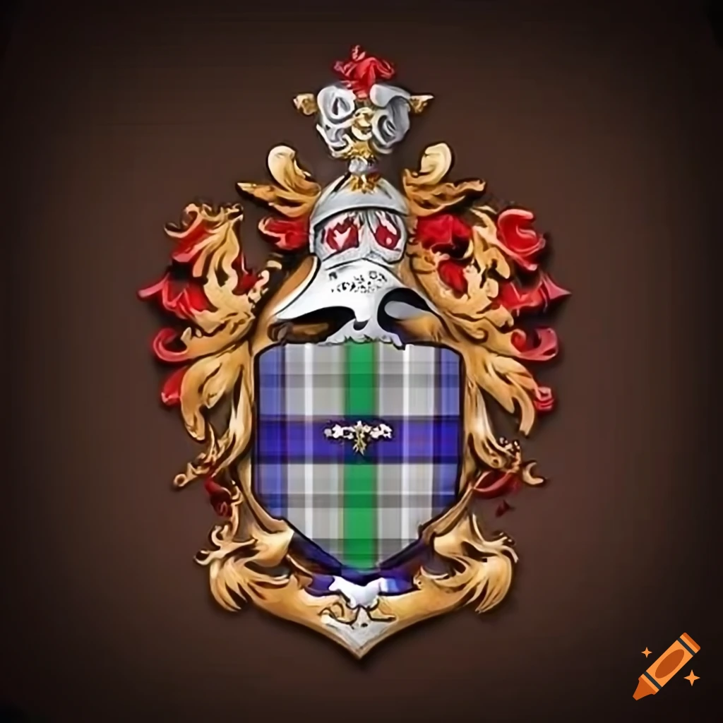 Scottish-themed crest for the Thompson family