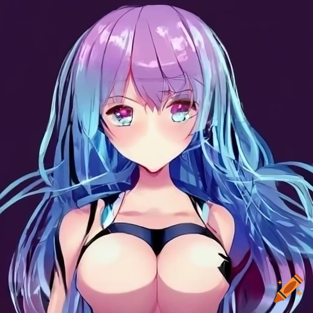 athletic anime girl