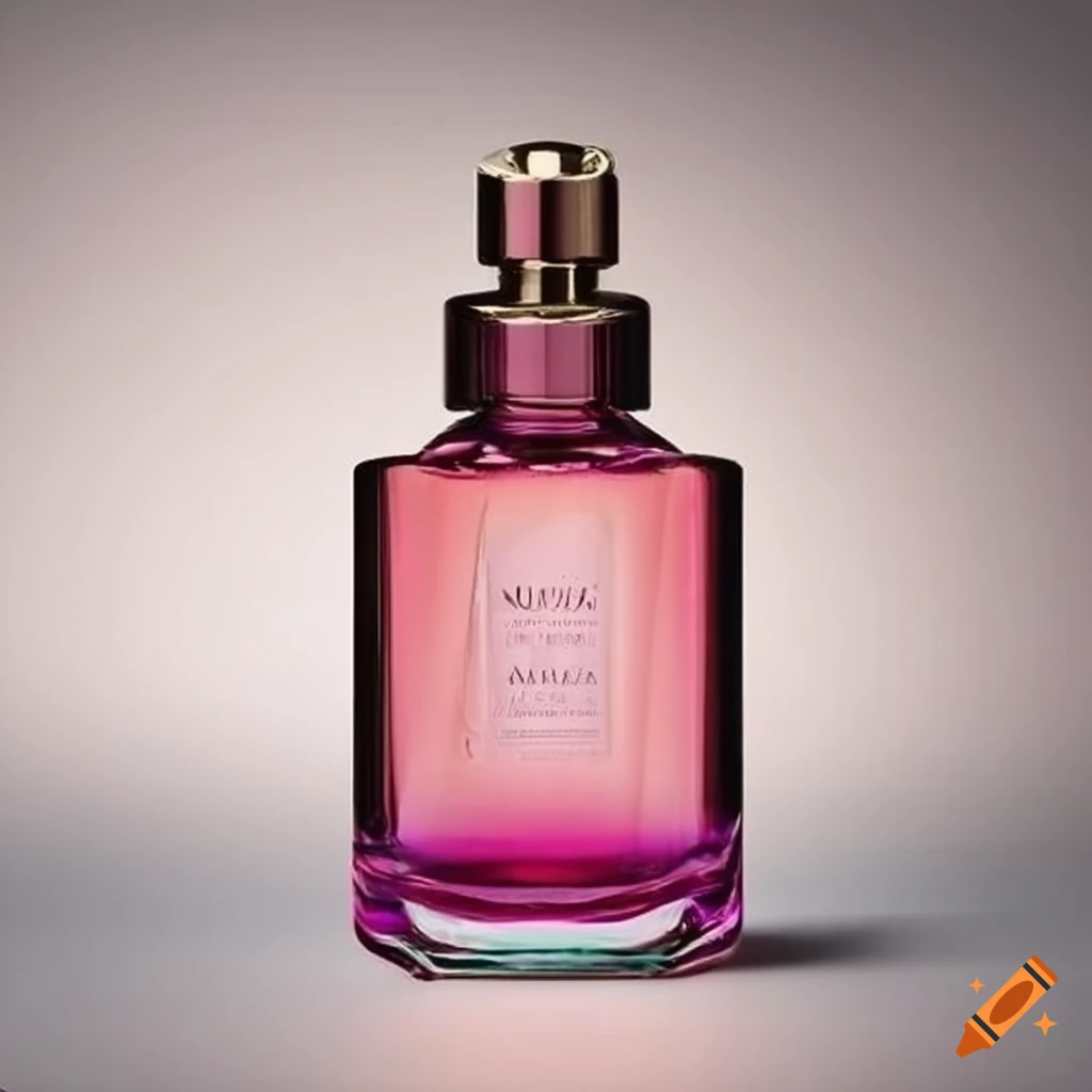 luxurious fragrance in a beautiful glass bottle