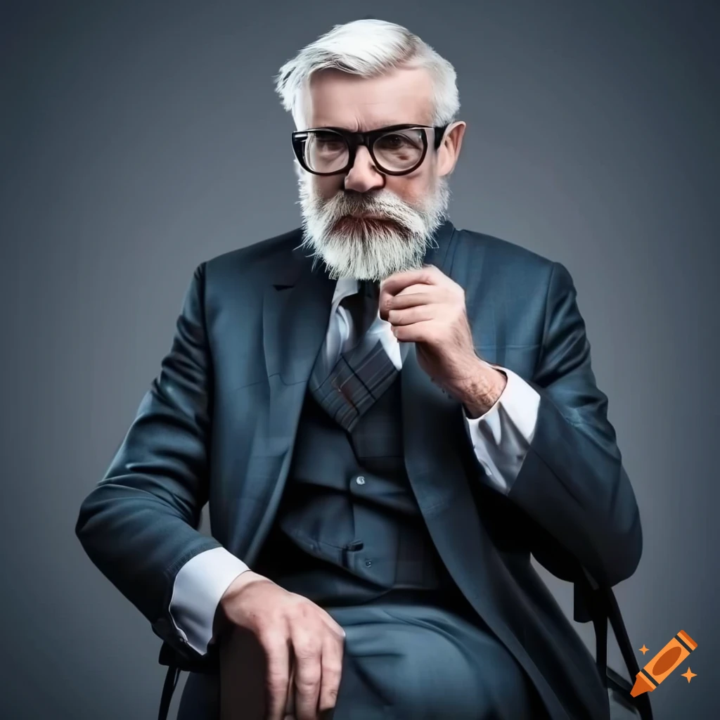 portrait of a confident businessman in office