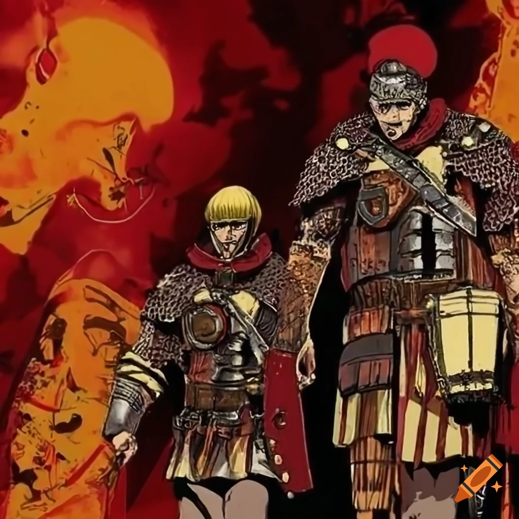post-apocalyptic Roman centurion artwork
