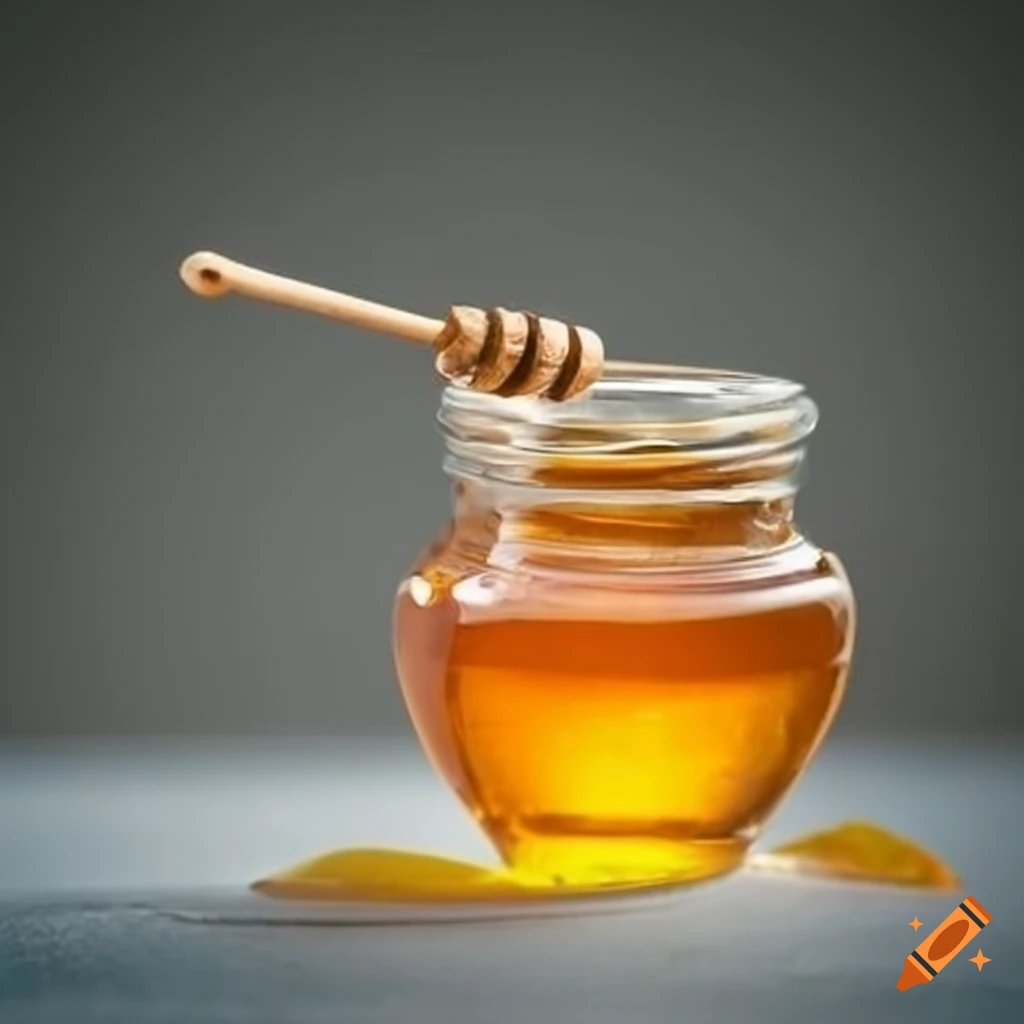 jar of delicious honey