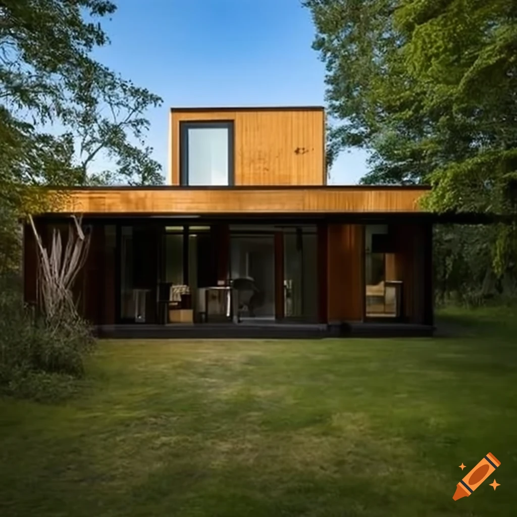 image of a small modern house