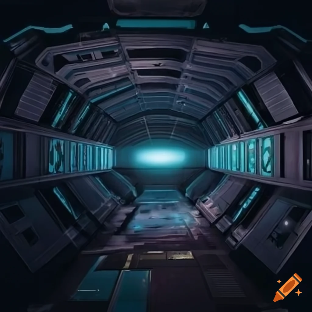 sci-fi space station