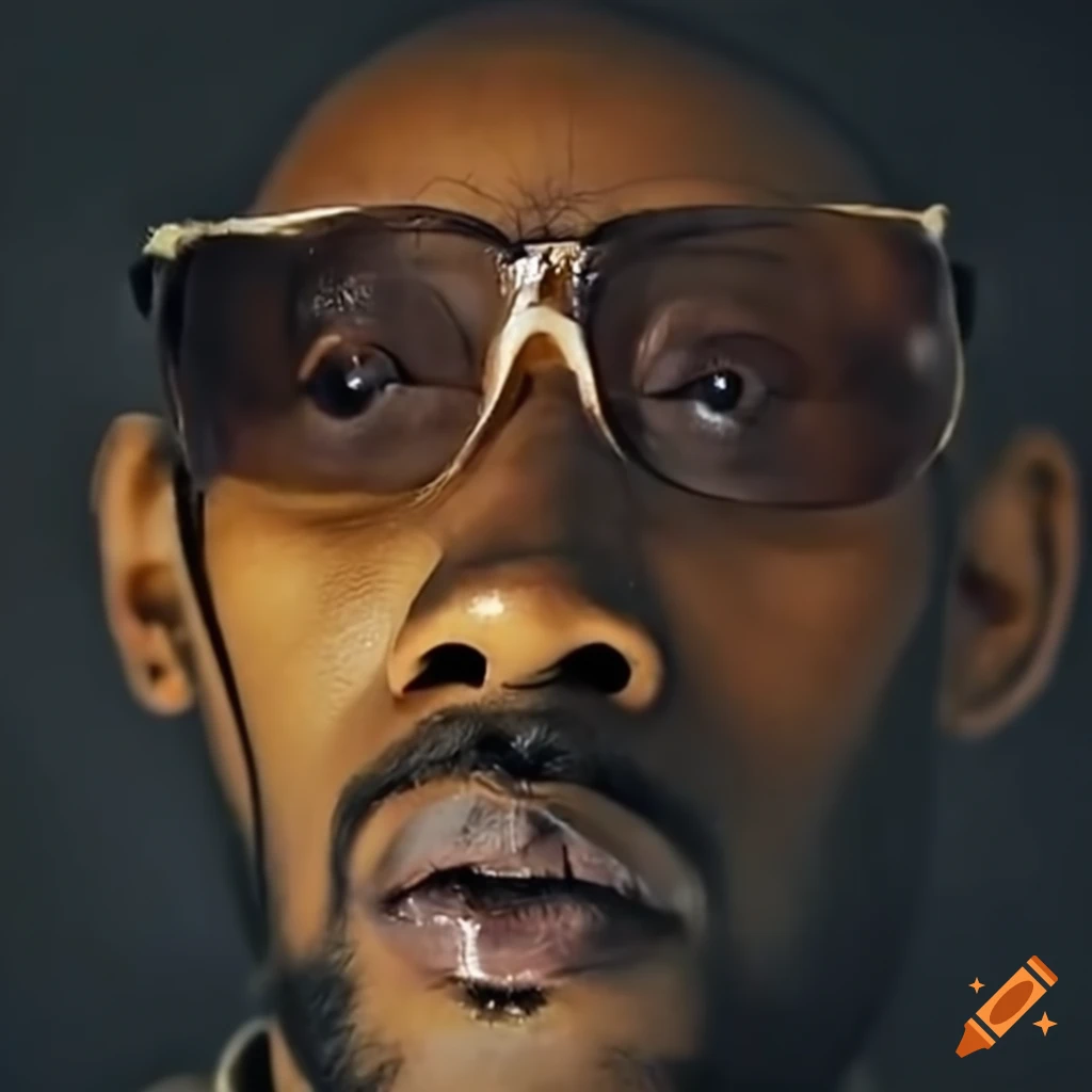 RZA's face on a bee mashup