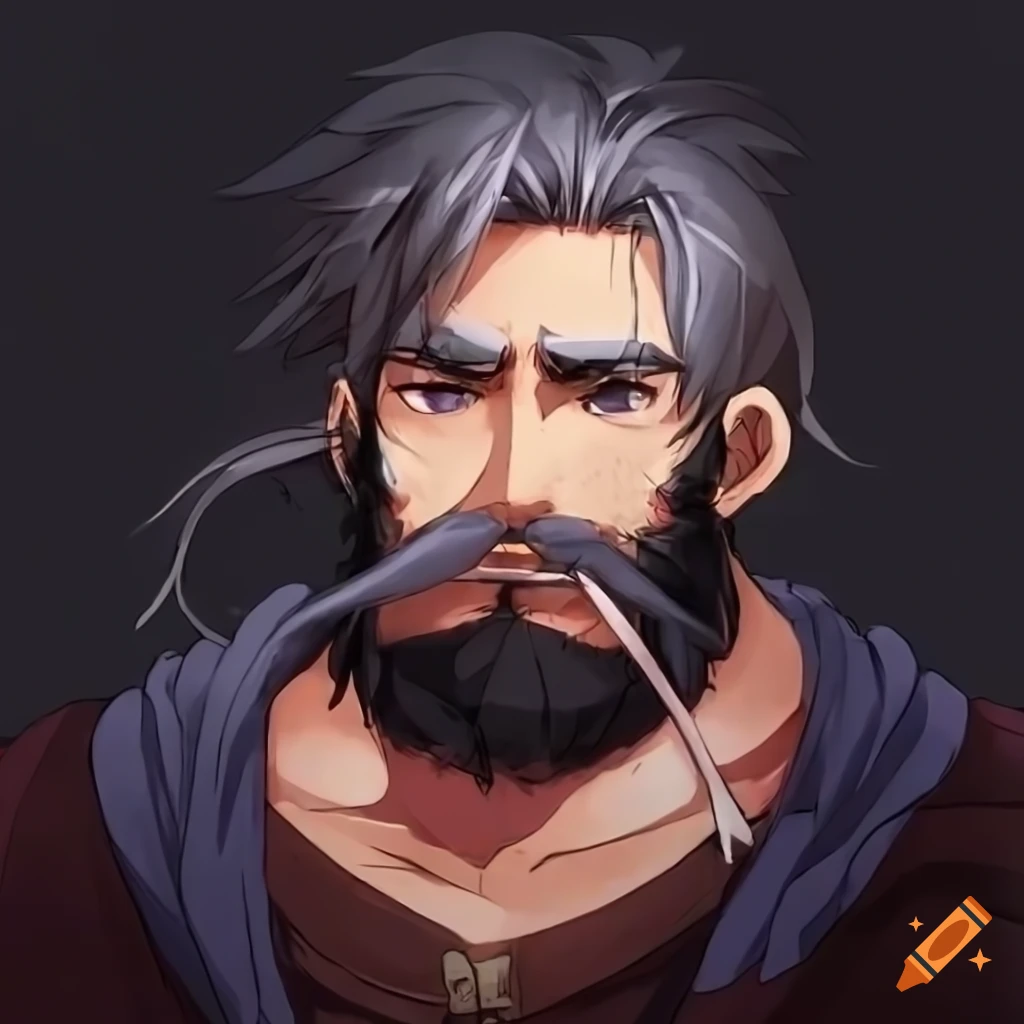 ezkite: old man with beard