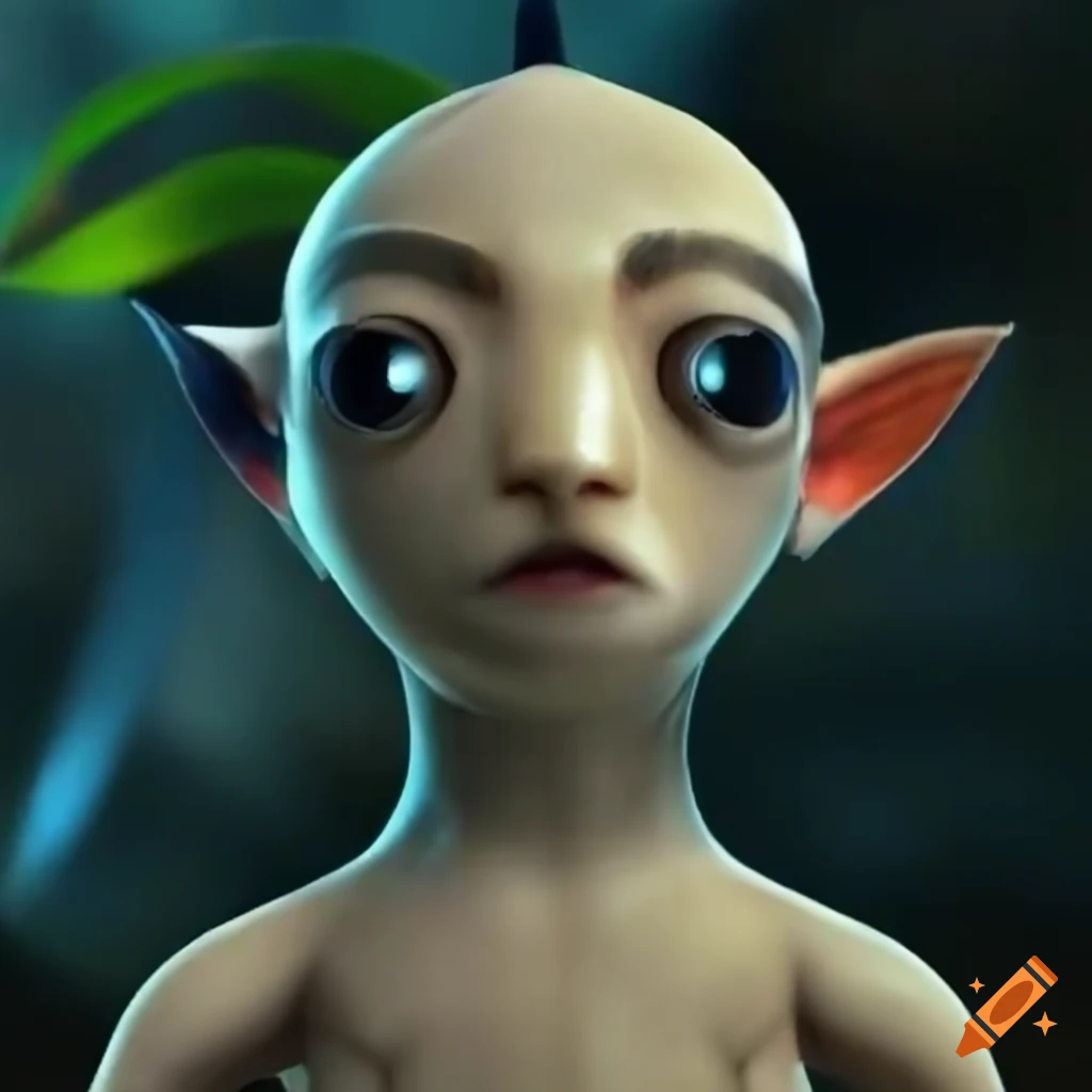 hyper realistic pikmin in ultra HD