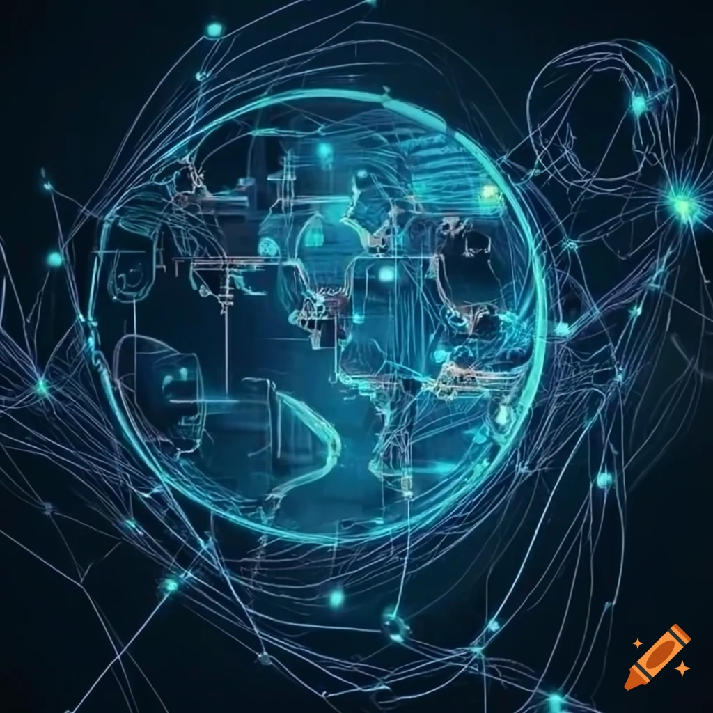 graphic of interconnected gears representing data solutions