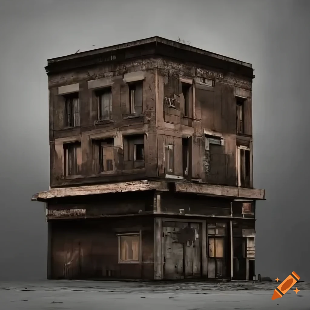 gritty urban storefront in New York style