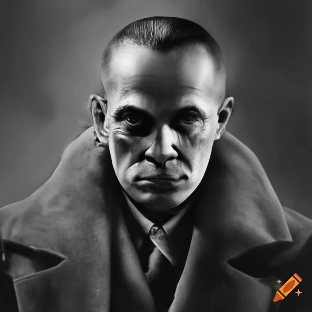 portrait of a 1930s American gangster