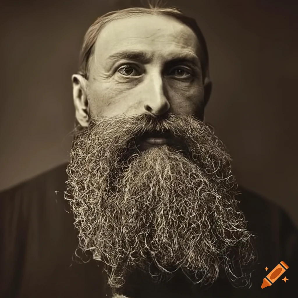 image of ancient magician with a beard