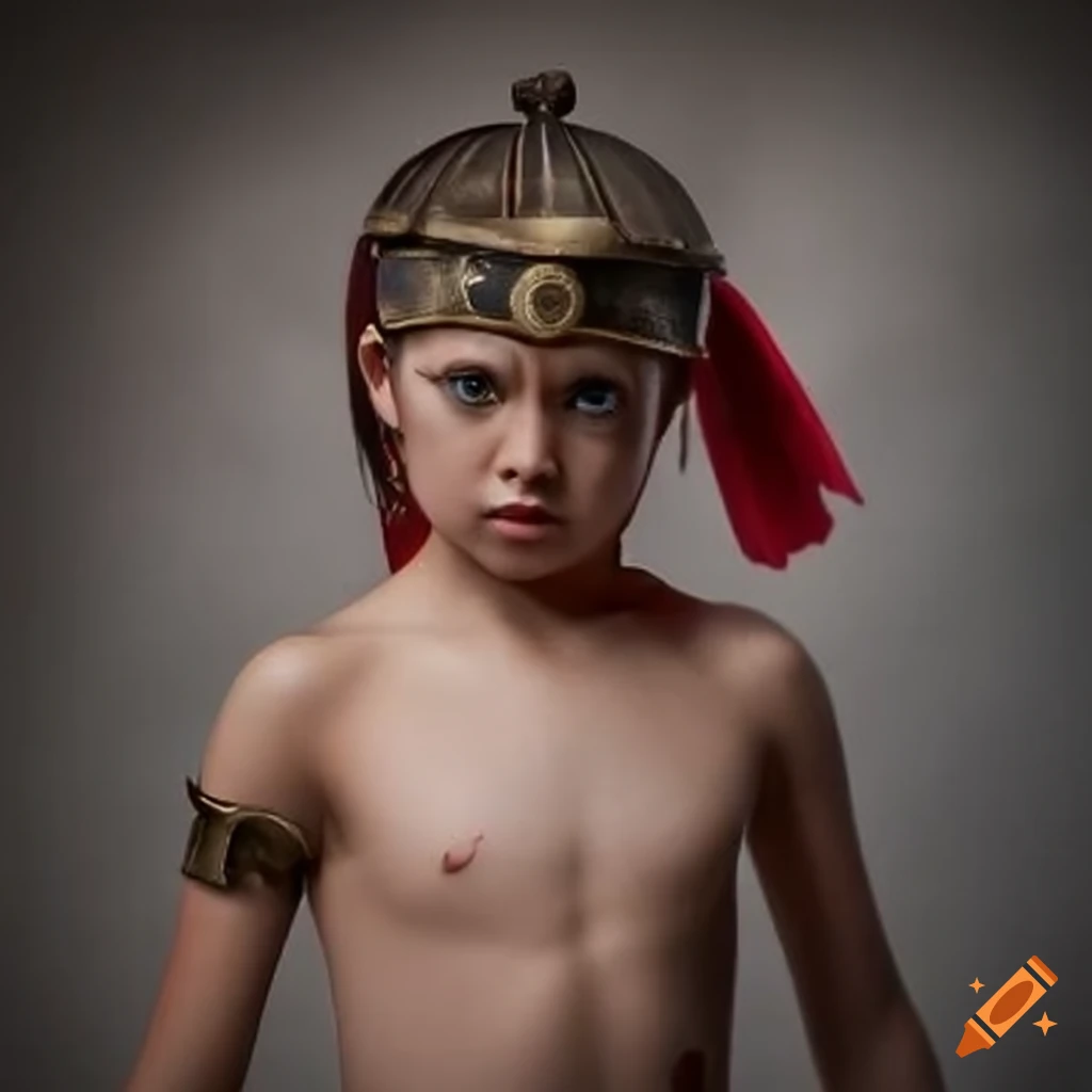12-year-old girl gladiator