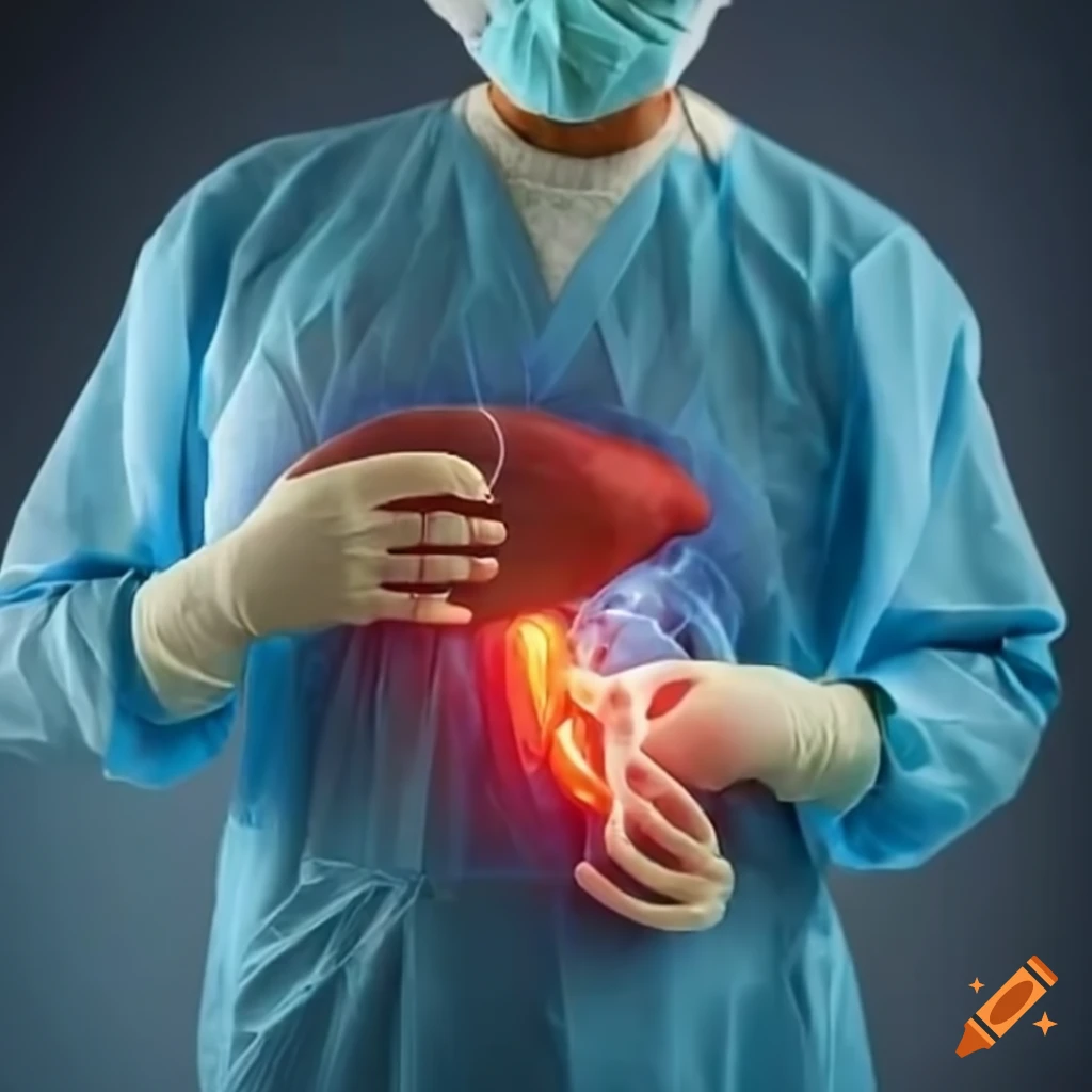 liver surgery by a doctor