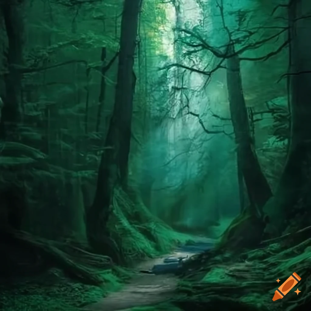 photo of a person enjoying a forest bath