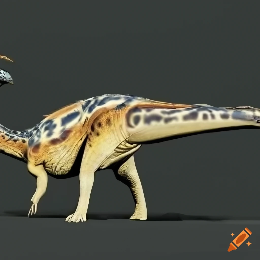 scientifically accurate duckbilled hadrosaur dinosaur
