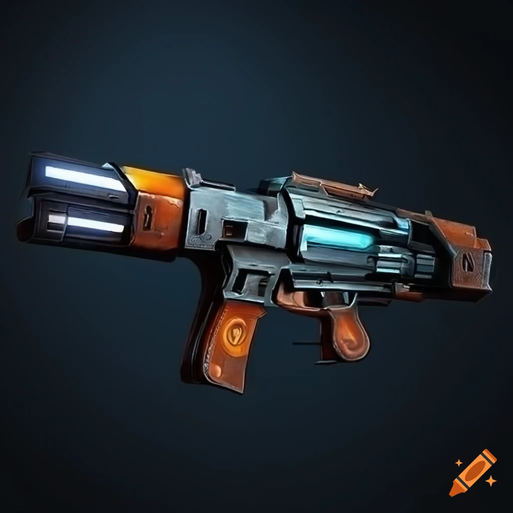 sci-fi gun