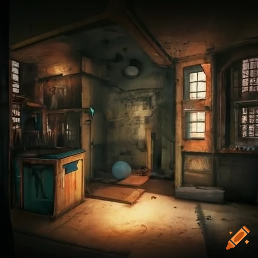 post-apocalyptic science lab