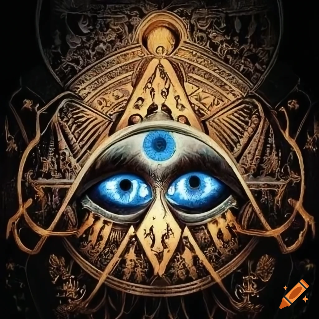 symbol of the all-seeing eye in freemasonry