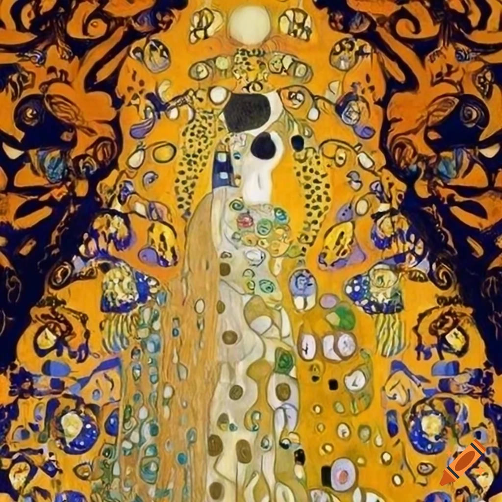 Fulfilment - Gustav Klimt – delightful wall mural – Photowall