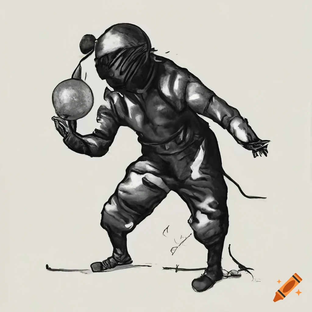 thrilling artwork of a man riding a bomb